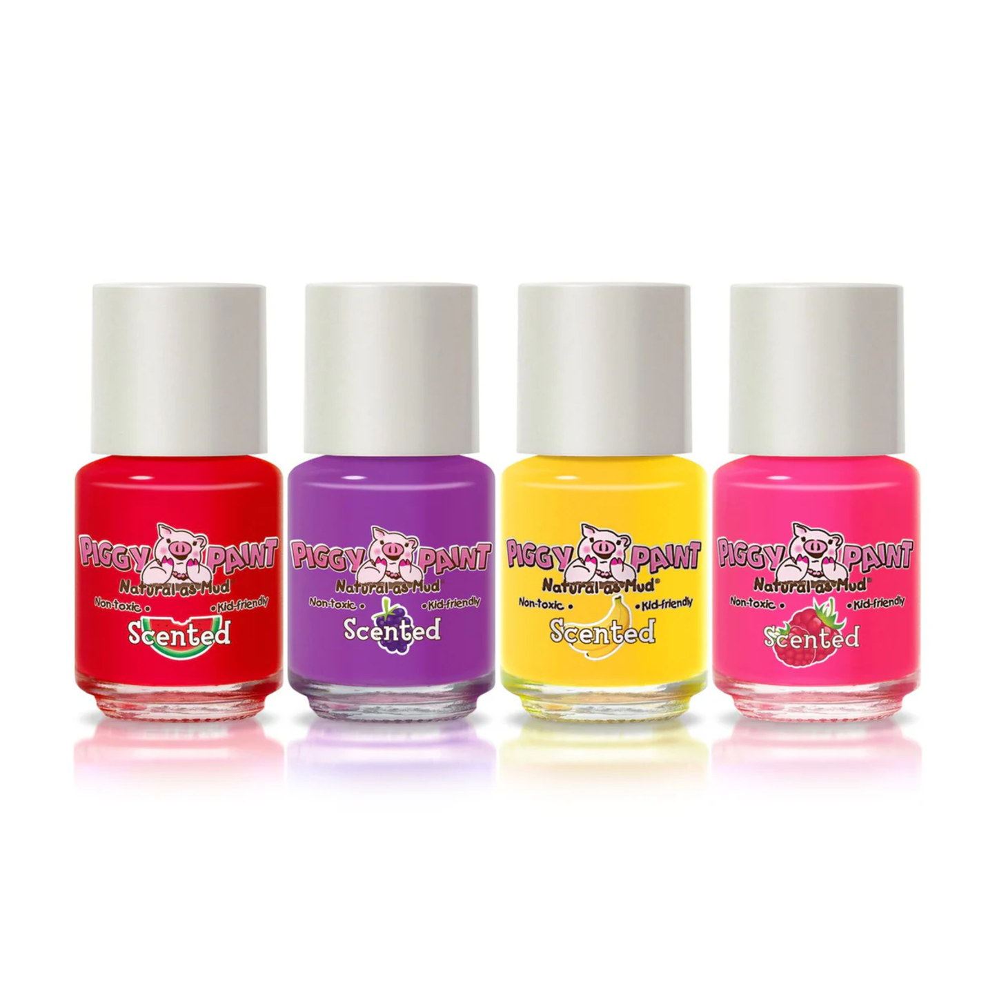 Piggy Paint 4-Polish Box Set |  Scented Silly Unicorns