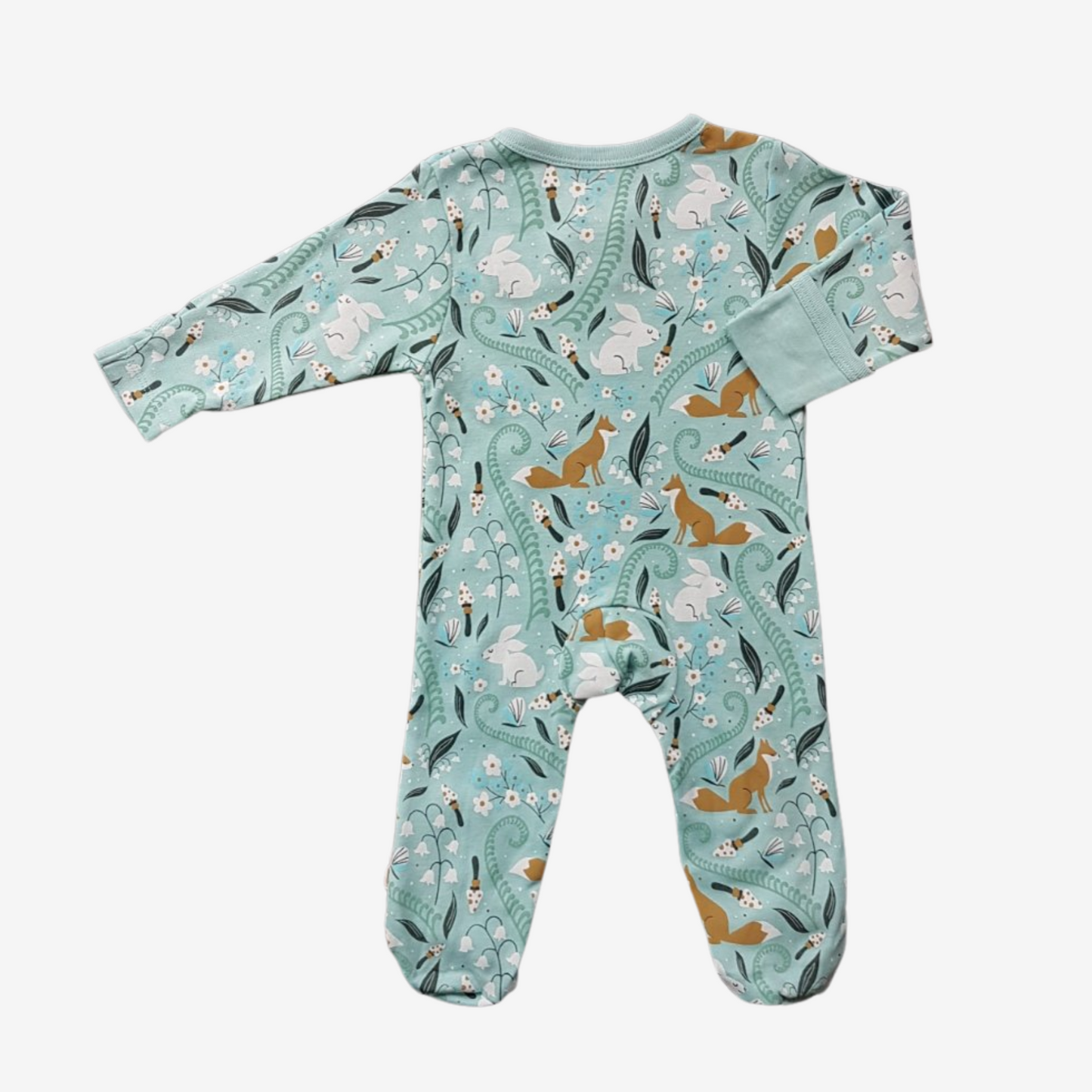 Babysoy Zipper Footie