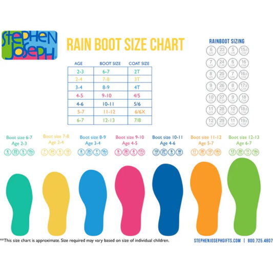 Stephen Joseph Rain Boots Transportation