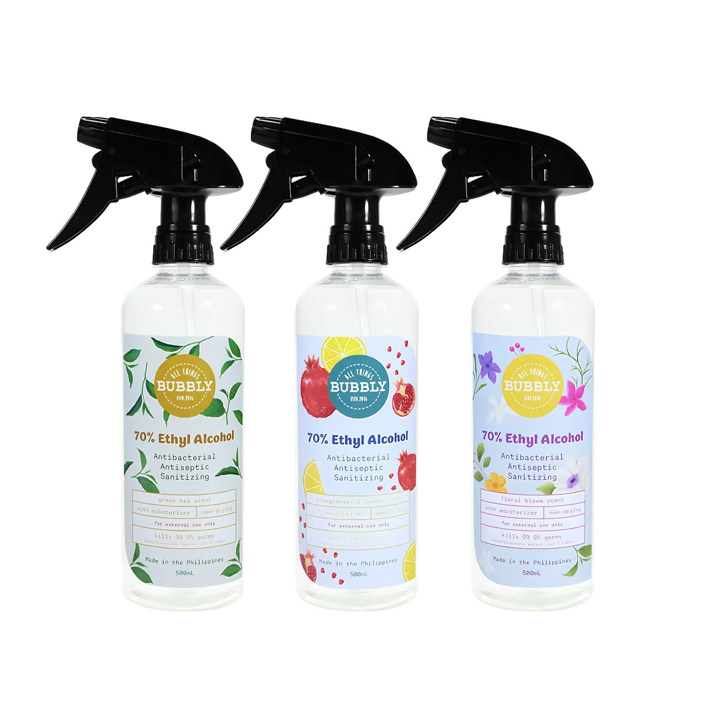All Things Bubbly 70% Ethyl Alcohol 500ml