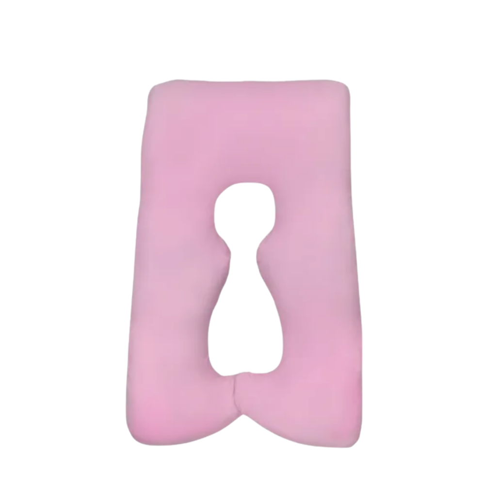 Little Totts Maternity Pillow (U-Shaped with Belly Support Hole)