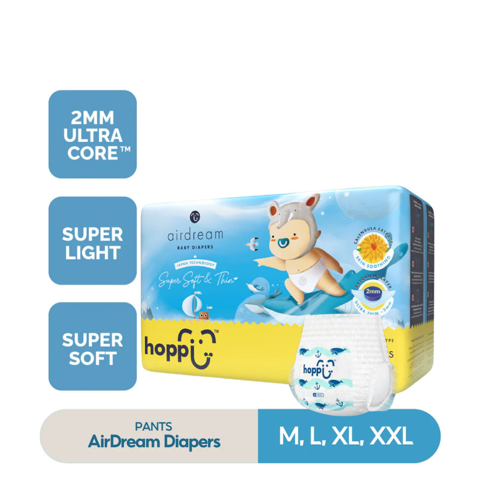 Hoppi AirDream Baby Diaper Pants | Hypoallergenic Babies