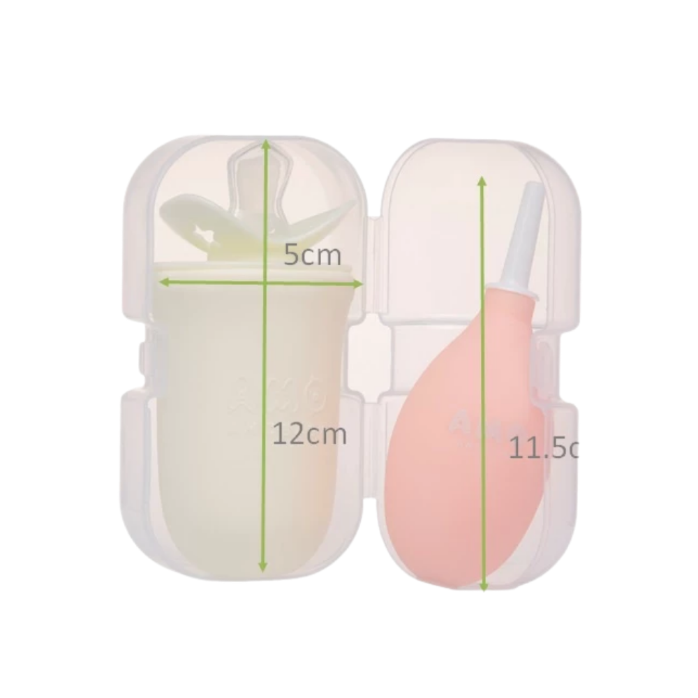 AMOBABY - Pacifier in Silicone Balloon Cover with Pump