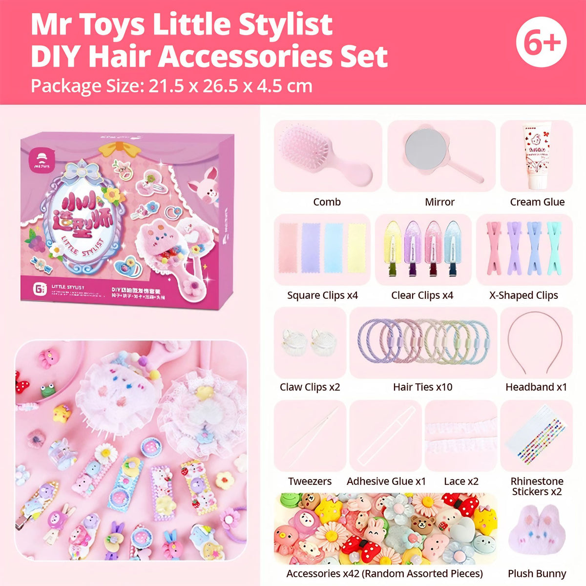 Mr. Toys Little Stylist: DIY Hair Accessories Set