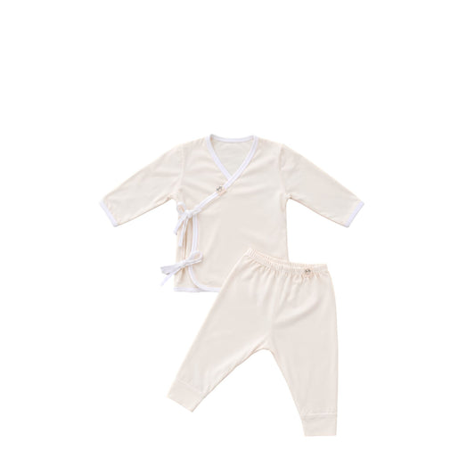 Lullaboo Bamboo Pajama Set for Babies 0-6 Months