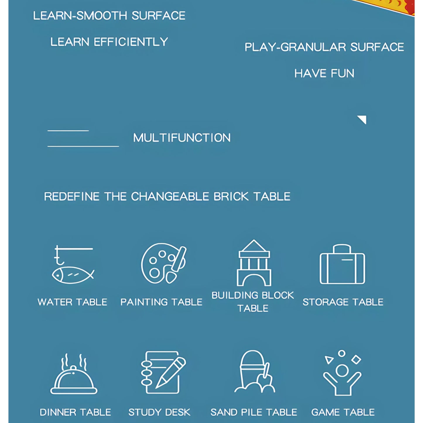 Lalalu Build Up Play Table