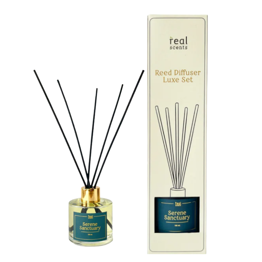 Real Scents Luxe Reed Diffuser Set (100 ml)
