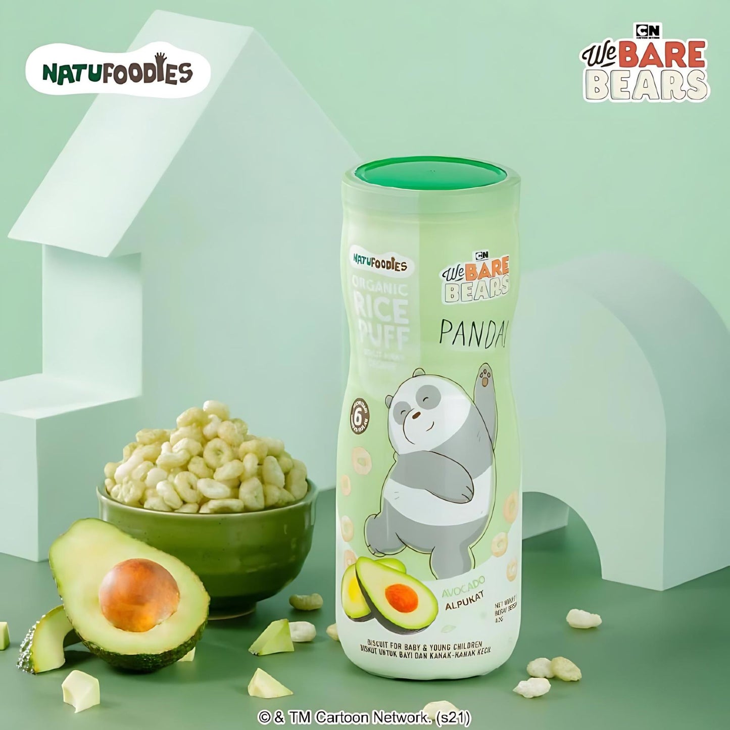 Natufoodies Organic Rice Puff Baby Snack