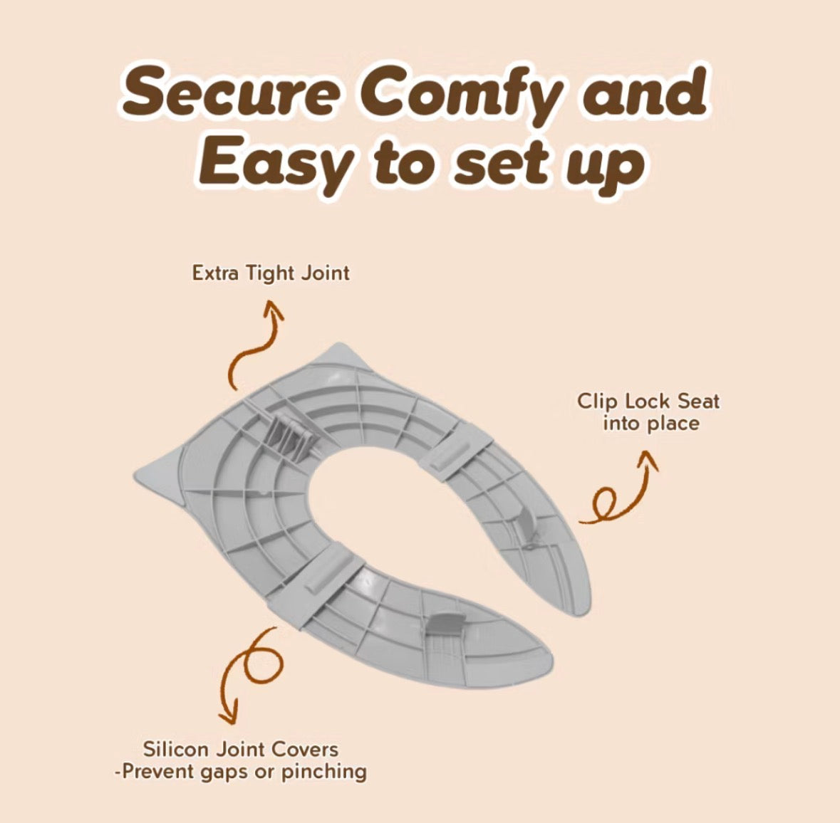 Lunabebe Portable Folding Potty Seat