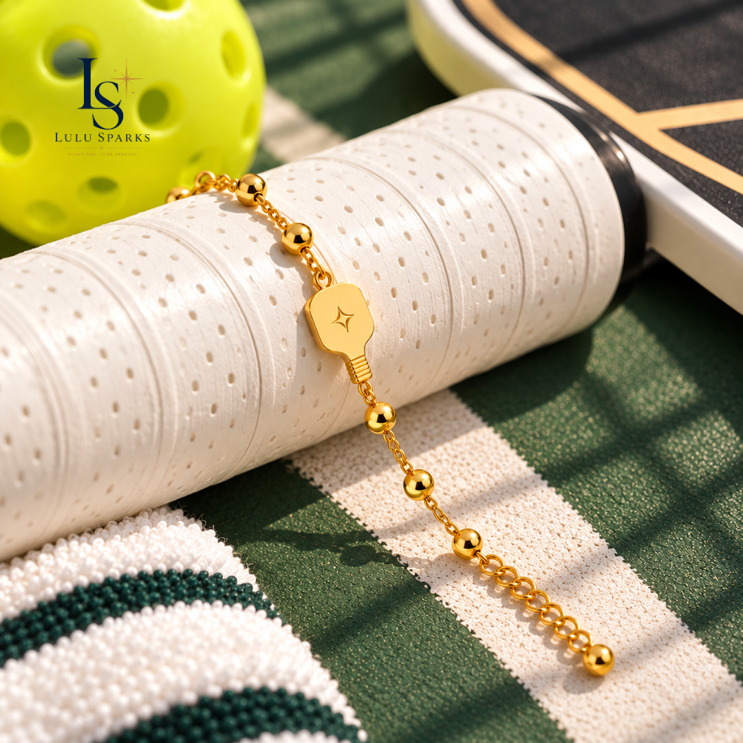*PRE-ORDER | RALLY POINT BRACELET | Pickleball Bracelet Hypoallergenic Water/Sweat/Tarnish Resistant Jewelry