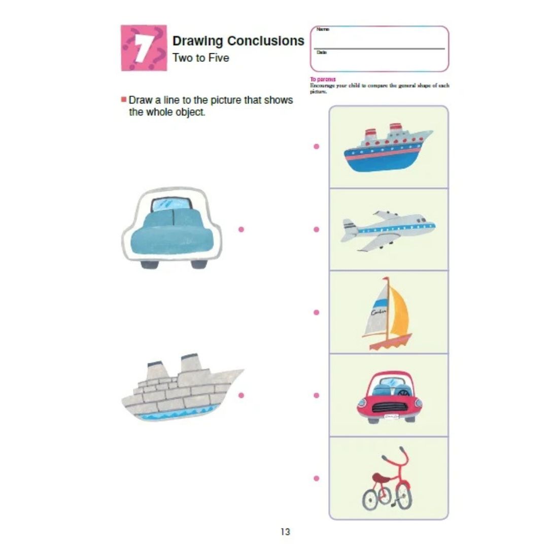 Little Fat Hugs Kumon Workbook Pre-K & Up Logic