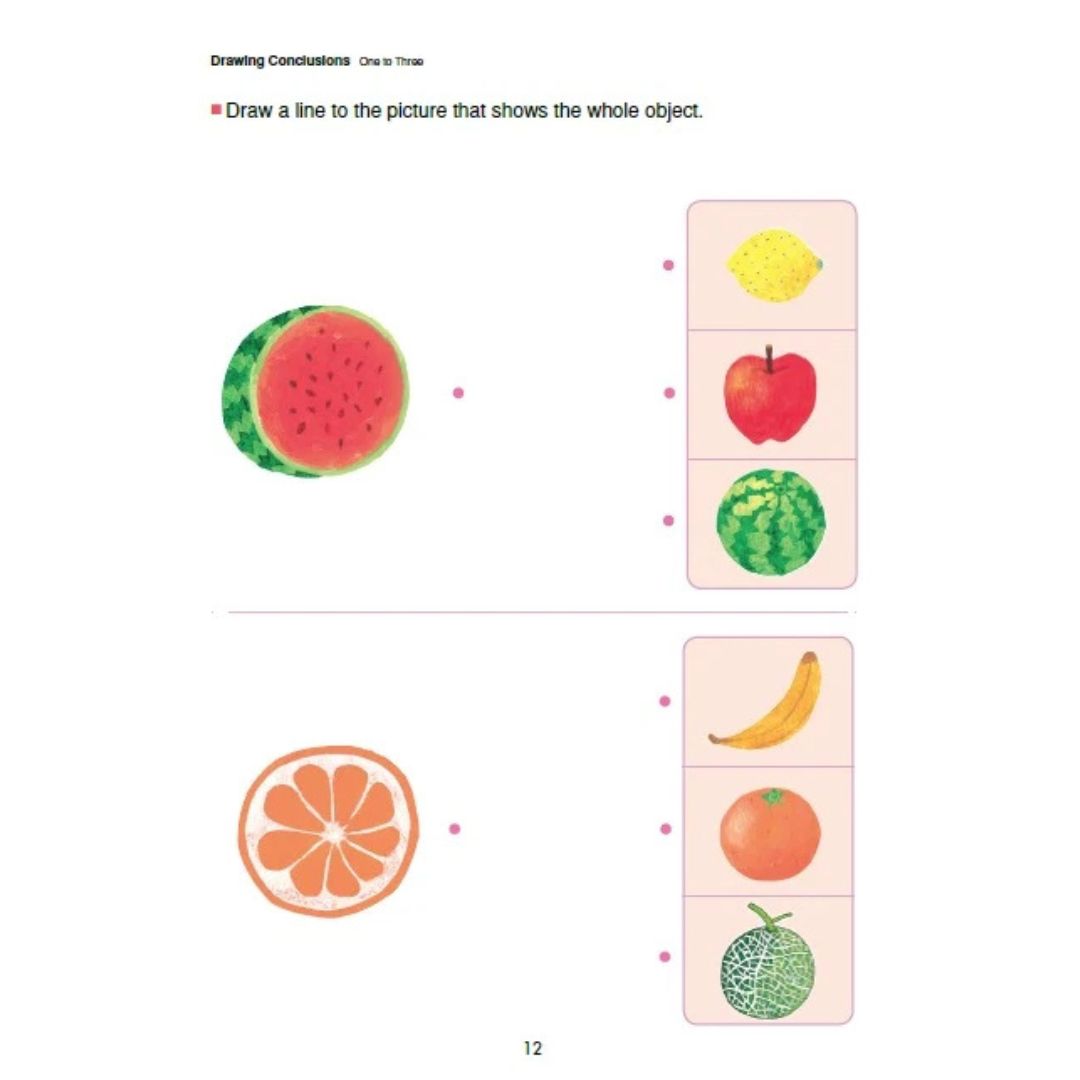 Little Fat Hugs Kumon Workbook Pre-K & Up Logic