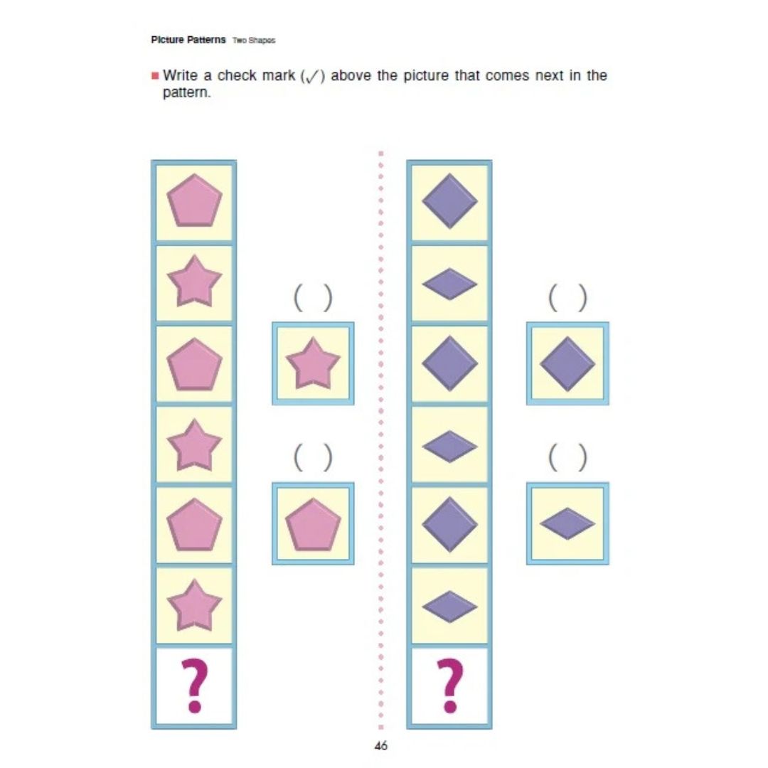 Little Fat Hugs Kumon Workbook Pre-K & Up Logic