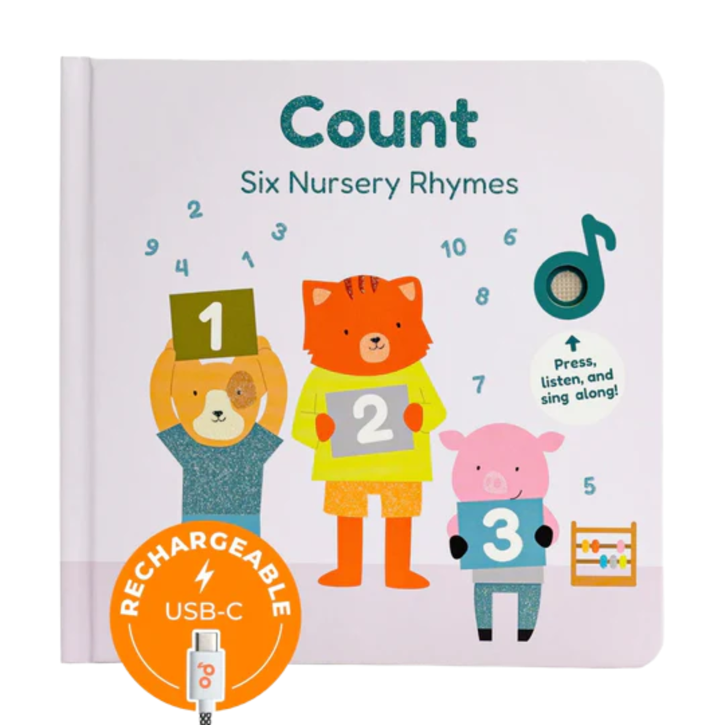 Cali's Books Count With Nursery Rhymes - (Rechargeable)